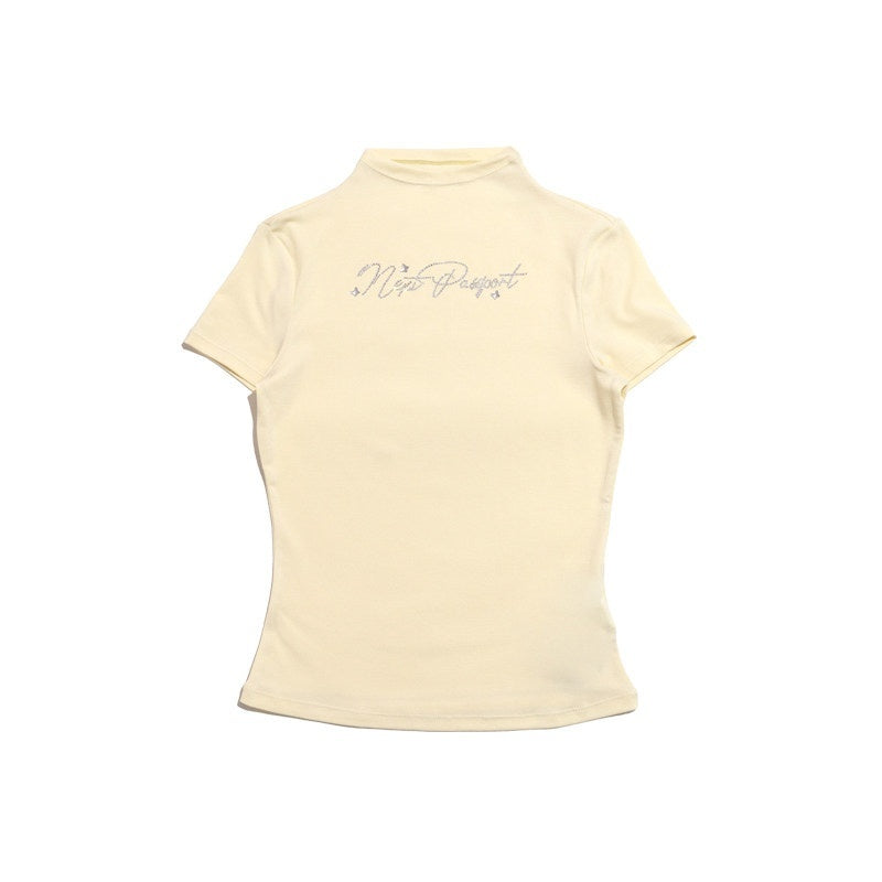 NextPassport_MOF_Rhinestone_Logo_Print_Waist_Cinched_Women's_Recycled_Viscose_Blend_Slim_T-shirts_907863321359_MISSTT