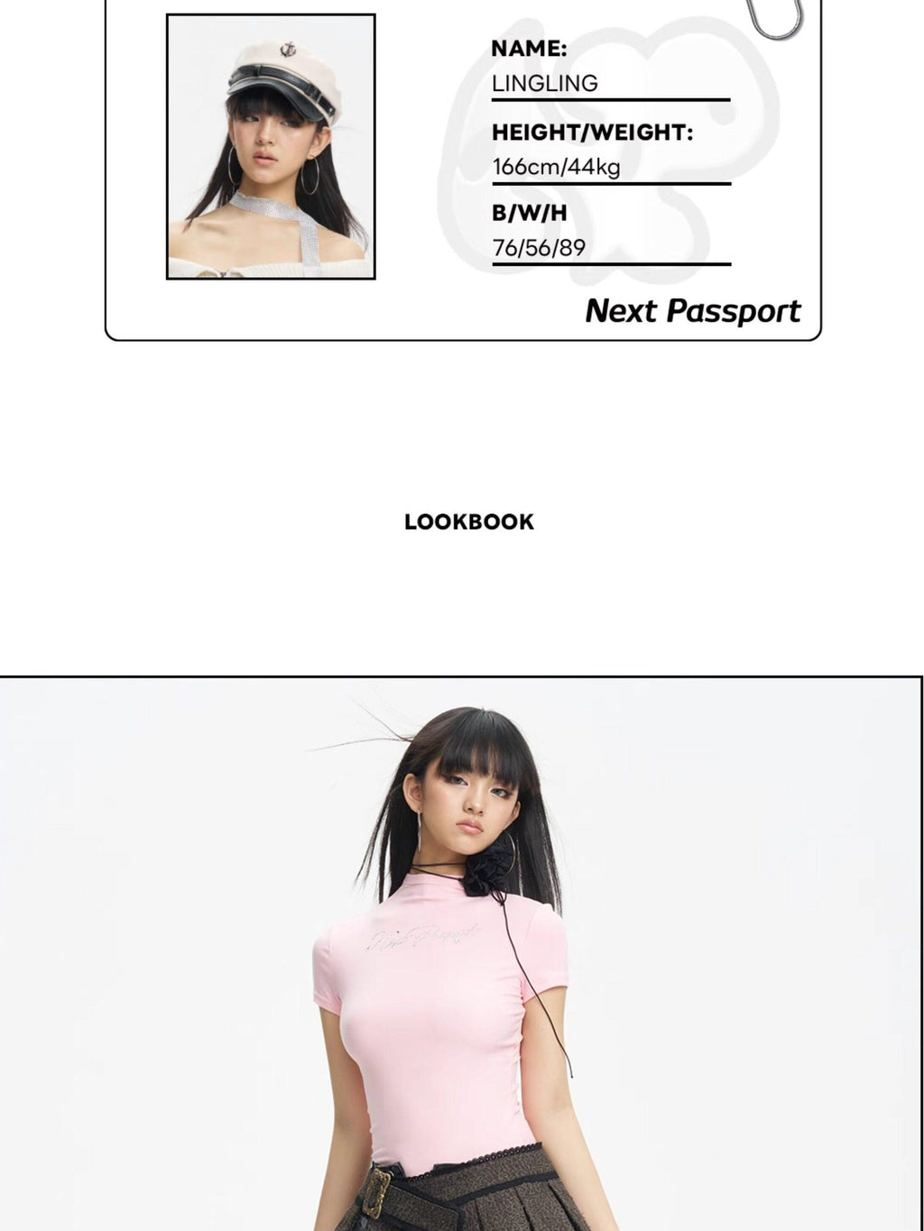 NextPassport MOF Rhinestone Logo Print Waist Cinched Women's Recycled Viscose Blend Slim T-shirts