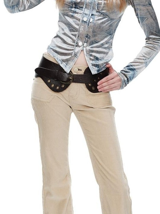 NextPassport MOF Silver Gray Faux Denim Velvet Chic Women's Faux Denim Velvet Matching Skirt Sets