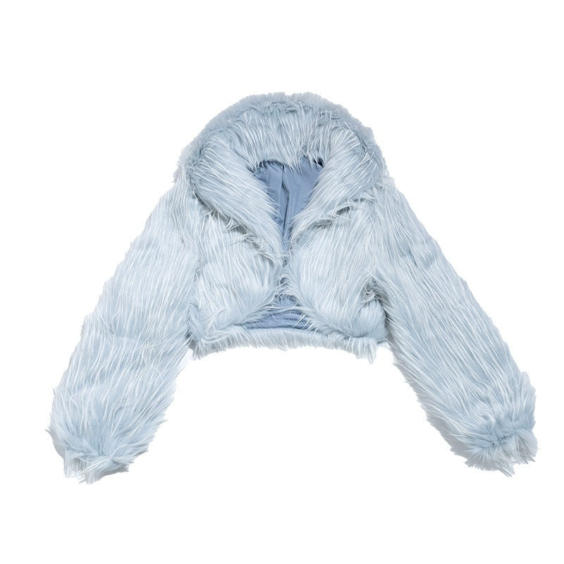 NextPassport_MOF_Vintage_Fringe_Cropped_Solid_Lapel_Button_High_Waist_Women's_Faux_Fur_Coats_732095149727_MISSTT