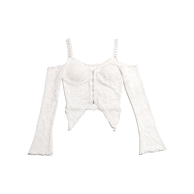 NextPassport_MOF_White_Lace_Off_Shoulder_Bell_Sleeve_Women's_Long_Sleeve_T-shirts_815214924458_MISSTT