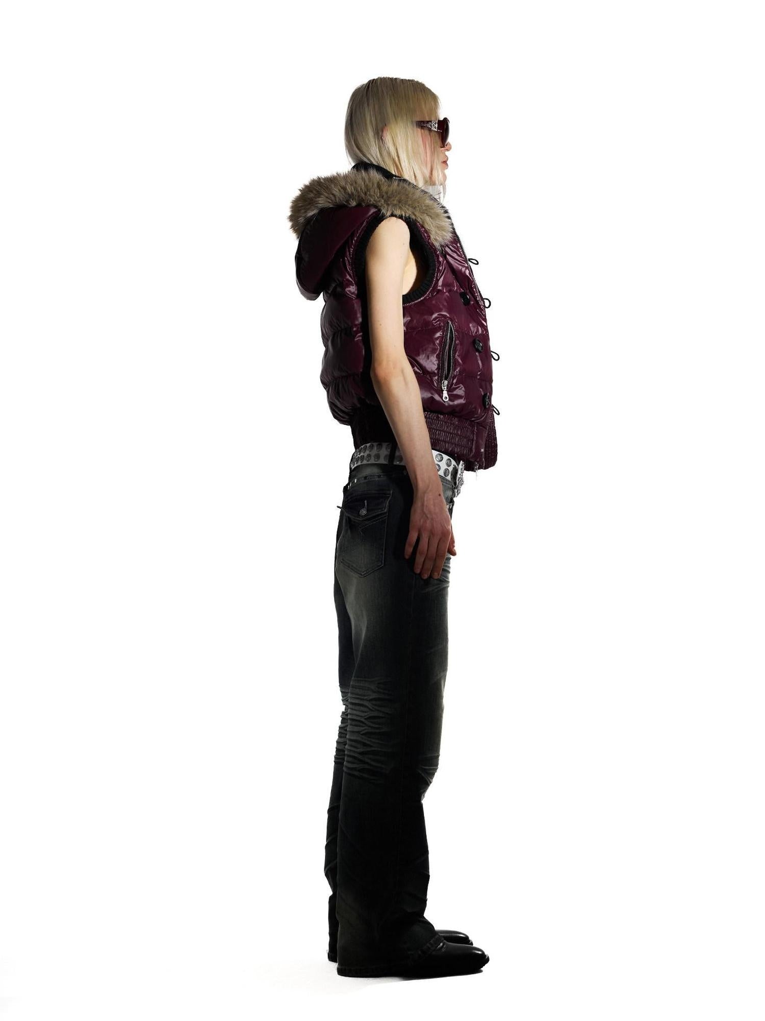 Night Lab 3D Windproof Patchwork Hooded Minimalist Loose Unisex Duck Down Vests