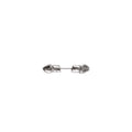 Night_Lab_Affordable_Silver_Tone_Minimalist_Couple_Matching_Dangle_Earrings_MISSTT