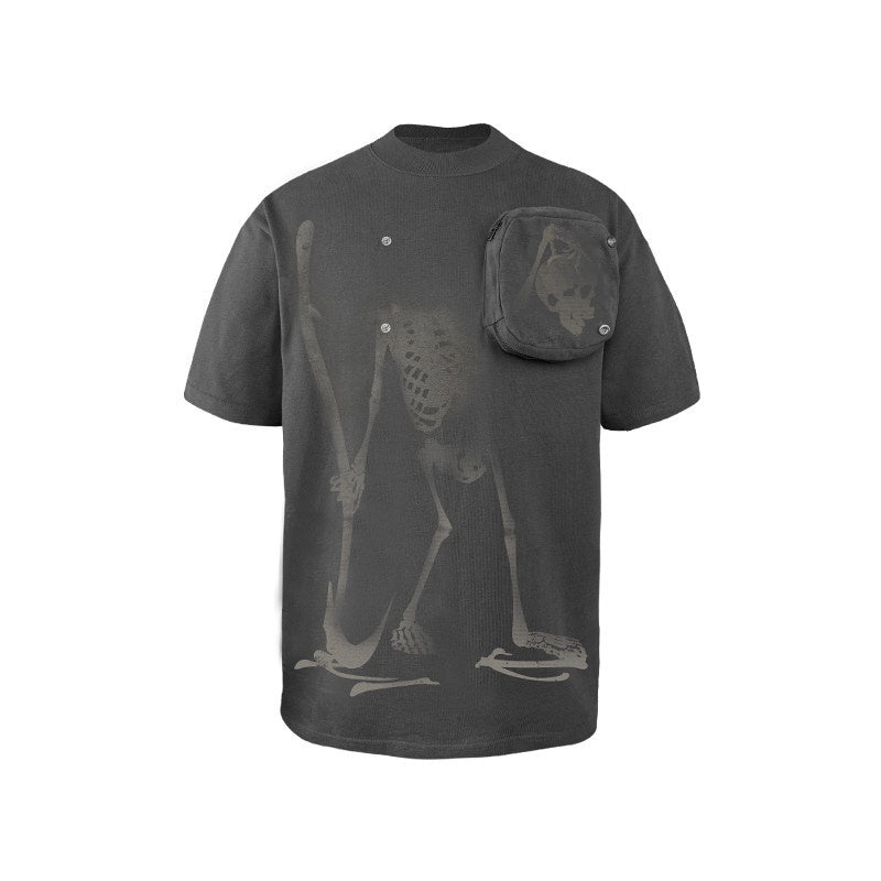Night_Lab_Breathable_Distressed_Loose_Fit_Street_Skull_Print_Gray_Short_Sleeve_T-Shirts_MISSTT