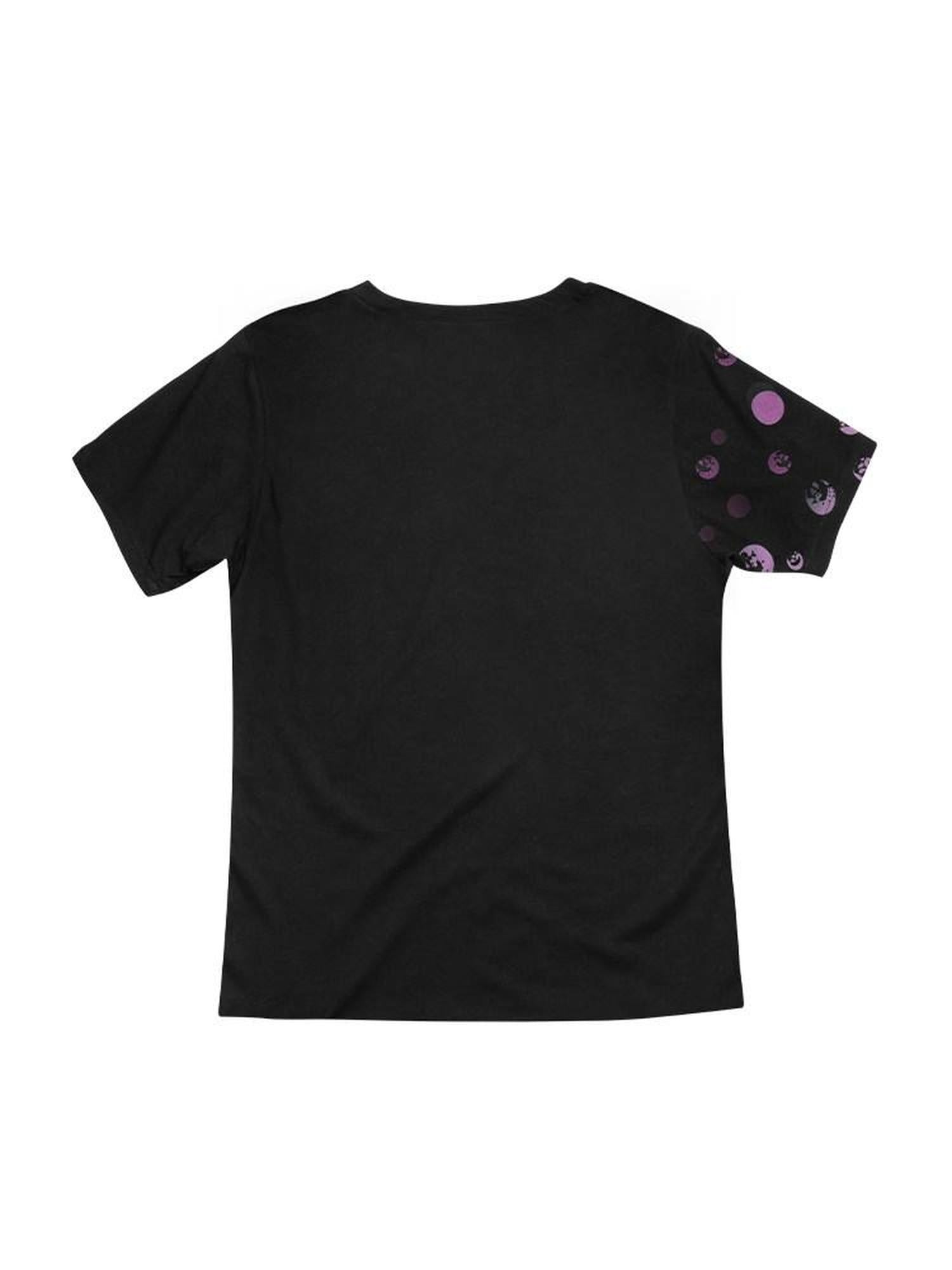Night Lab Breathable Quick Dry 100% Cotton Polka Print Rock Unisex Tee Crop Tops