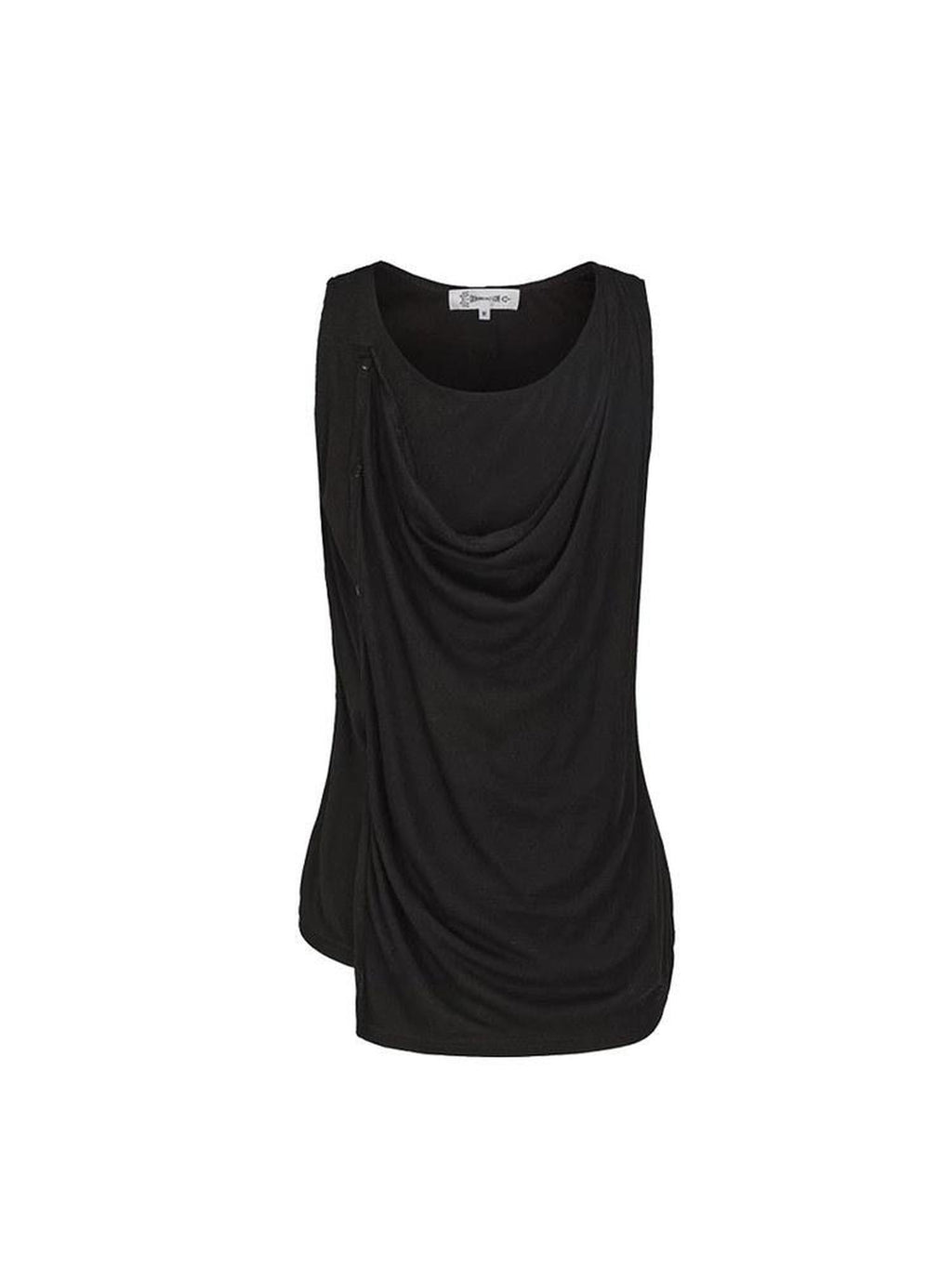 Night Lab Moisture Wicking Silk Slim Asymmetric Trendy Teen Casual Solid Tank Tops