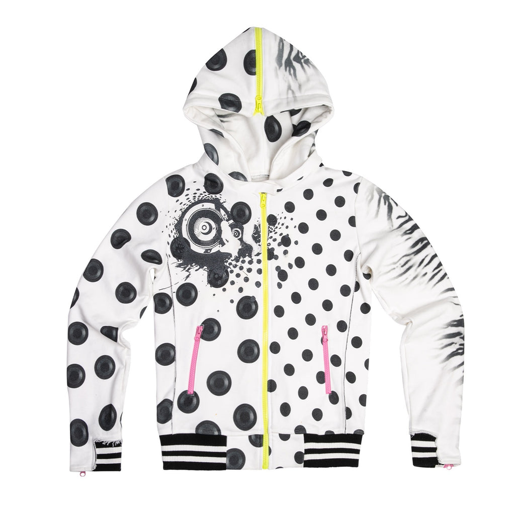 Night_Lab_Polka_Dot_Color_Block_Glitter_Fleece_Lined_Women's_Knit_Zip-up_Hoodies_1023265380017_MISSTT
