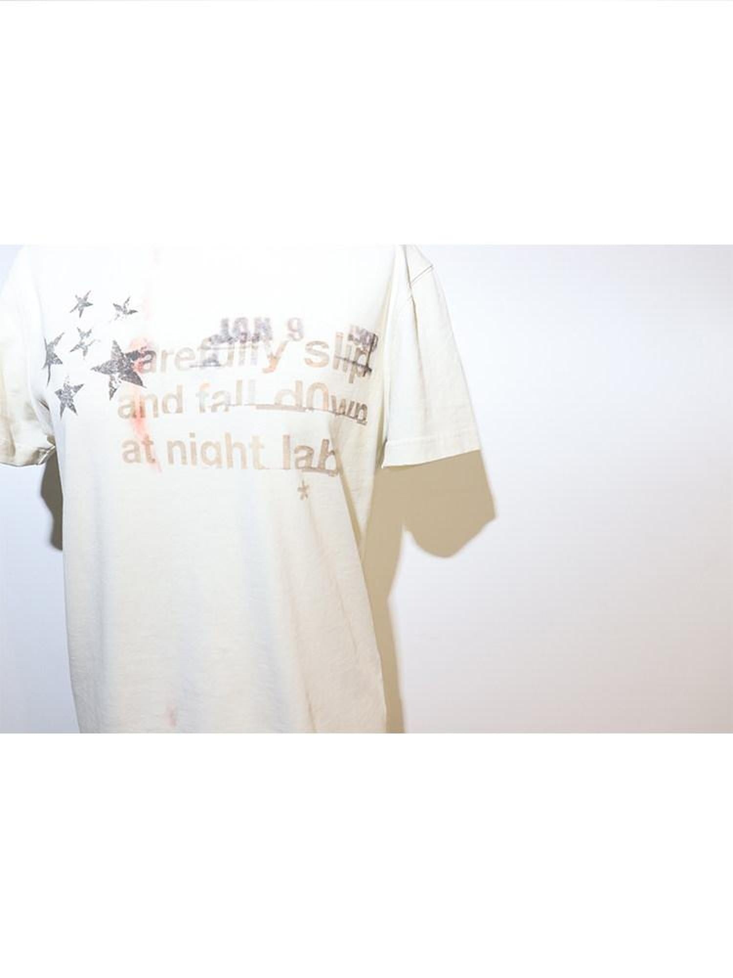 Night Lab Quick Dry Cotton Geometric Print Loose American Unisex Short Sleeve T-Shirts