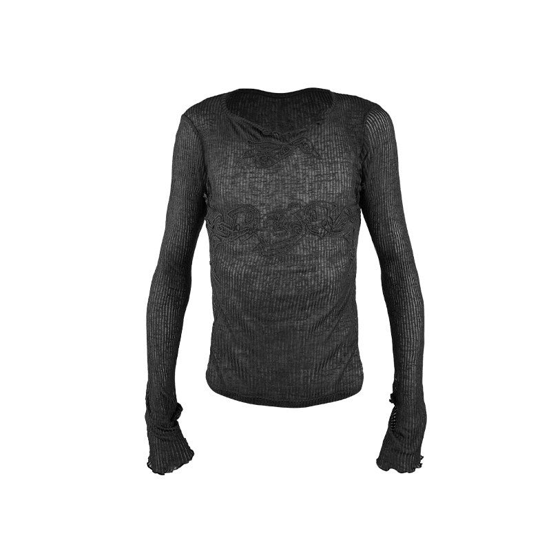 Night_Lab_Semi_Sheer_Street_Slim_Fit_Casual_Solid_Black_Polyester_Long_Sleeve_T-Shirts_MISSTT