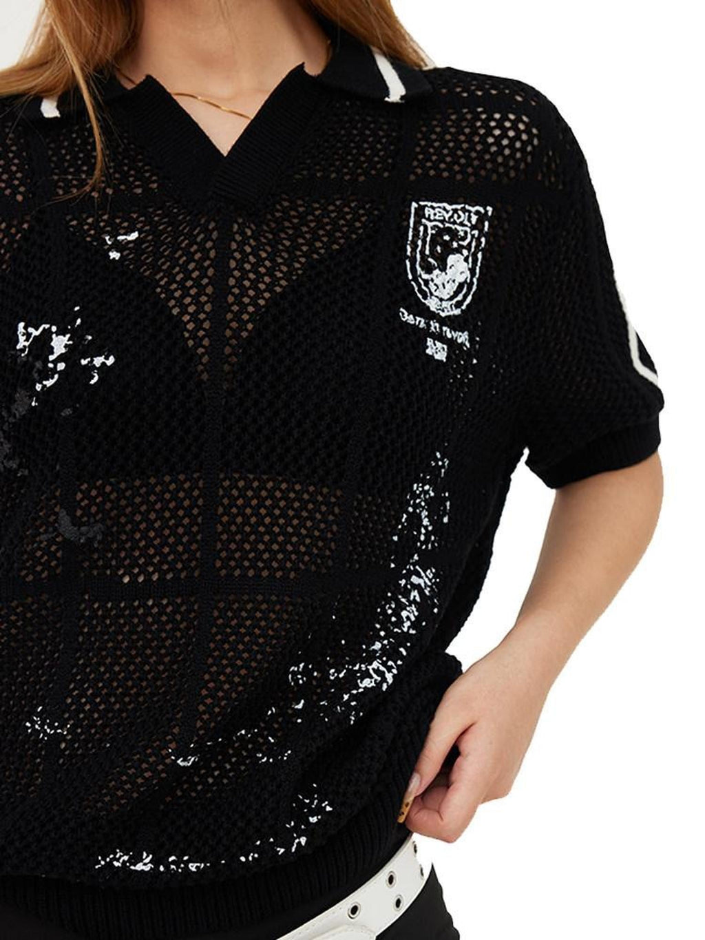Night Lab Soft Breathable Trendy Youth Regular Fit Casual Black Short Sleeve T-Shirts