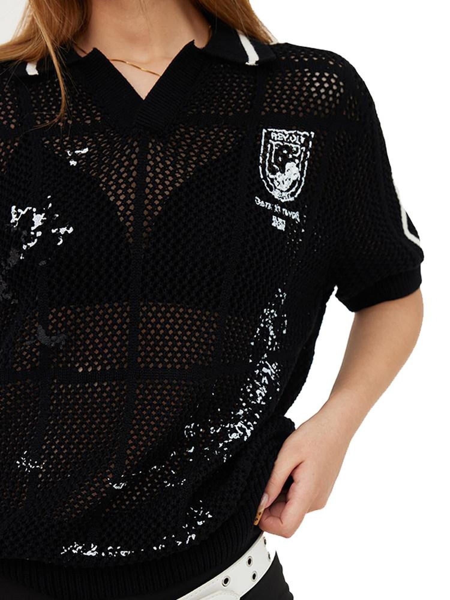Night Lab Soft Breathable Trendy Youth Regular Fit Casual Black Short Sleeve T-Shirts