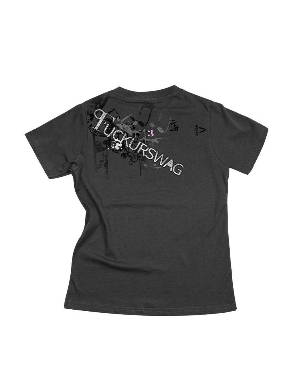 Night Lab Vintage Millennium Geometric Print Washed Women's Cotton Short Sleeve T-shirts