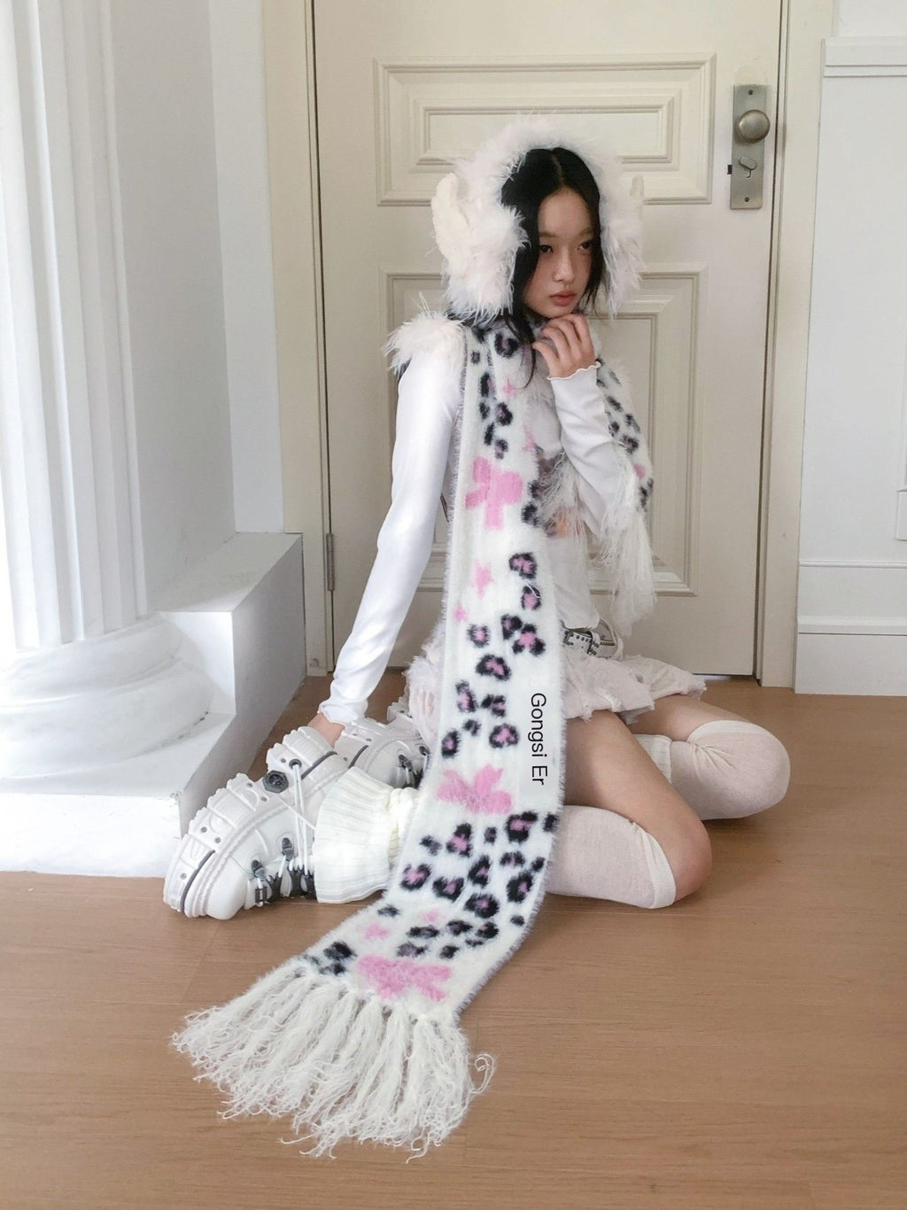 No_nuts_Cute_Bow_Leopard_Print_Women's_Faux_Mink_Knit_Extra_Long_Warm_Scarves_&_Shawls_847167121505_MISSTT