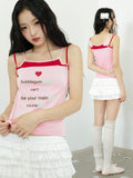 No_nuts_Cute_Wing_Colorblock_Bow_Print_Faux_Two_Piece_Women's_Cotton_Blend_Camisoles_1053871123446_MISSTT