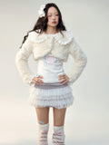No_nuts_Double_Layer_Lace_Trim_Faux_Fur_Women's_Cropped_Jackets_1092365600306_MISSTT