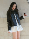 No_nuts_Faux_Two_Piece_Detachable_Double_Layer_Doll_Collar_Women's_Pu_Leather_Jackets_1014746472533_MISSTT