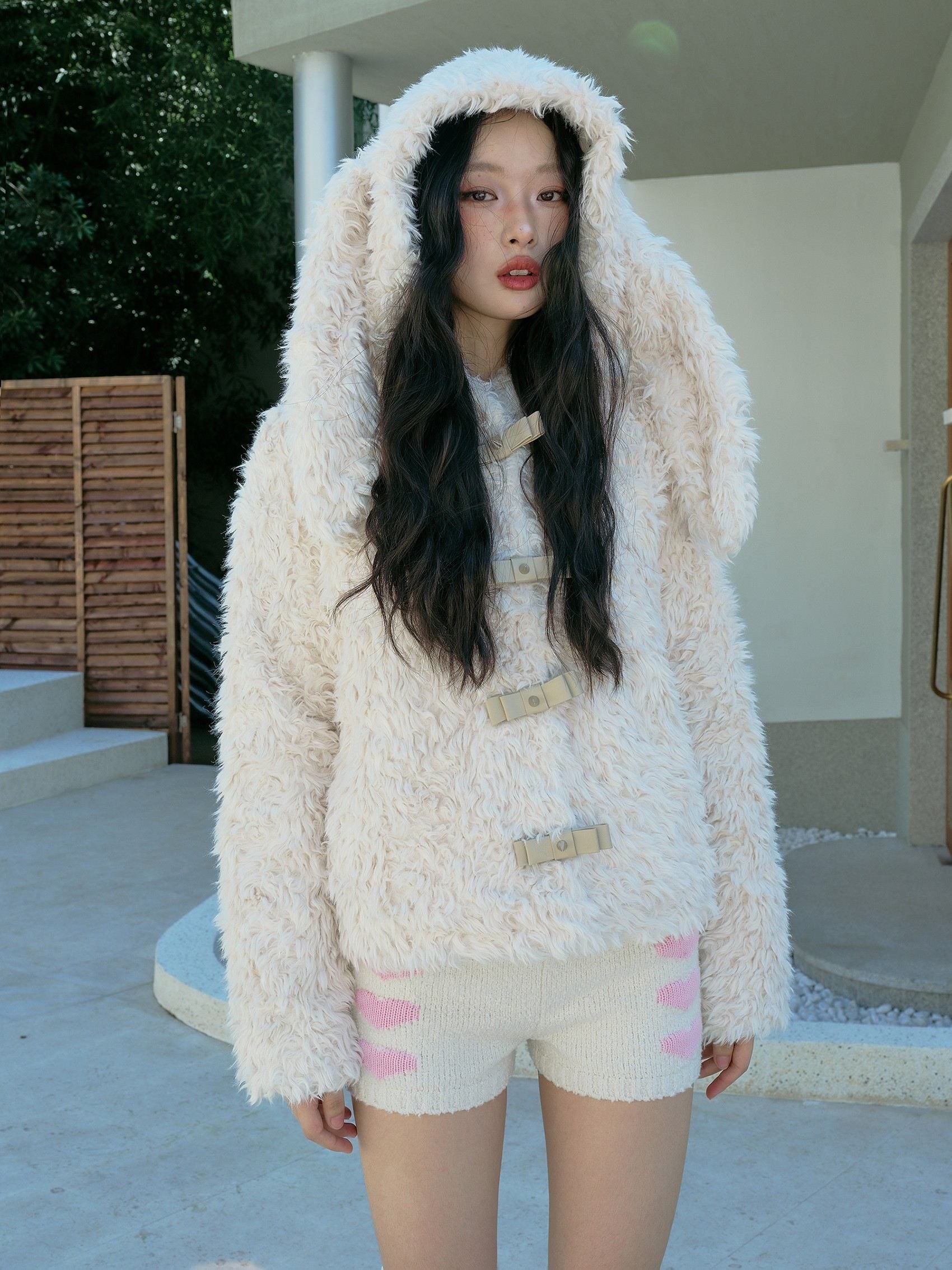 No_nuts_Studded_Bow_Rabbit_Ear_Fluffy_Women's_Eco_Polyester_Lined_Faux_Fur_Coats_984184286931_MISSTT