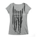 NumbAsia_Distressed_Flag_Digital_Print_Slim_Fit_Women's_Lyocell_Short_Sleeve_T-shirts_1022206357422_MISSTT