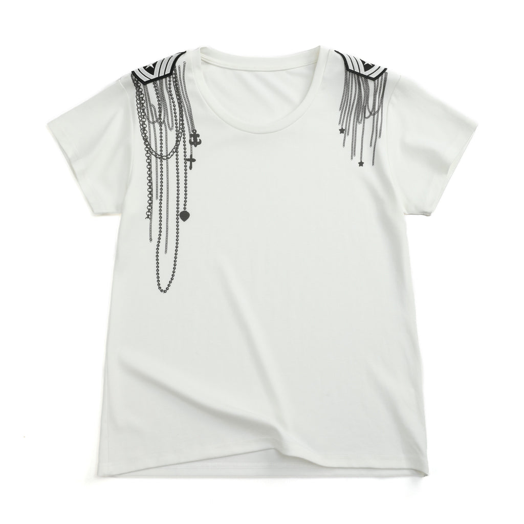 NumbAsia_Shoulder_Chain_Cross_Print_Embroidered_Wide_Neck_Women's_Short_Sleeve_T-shirts_1020705411581_MISSTT