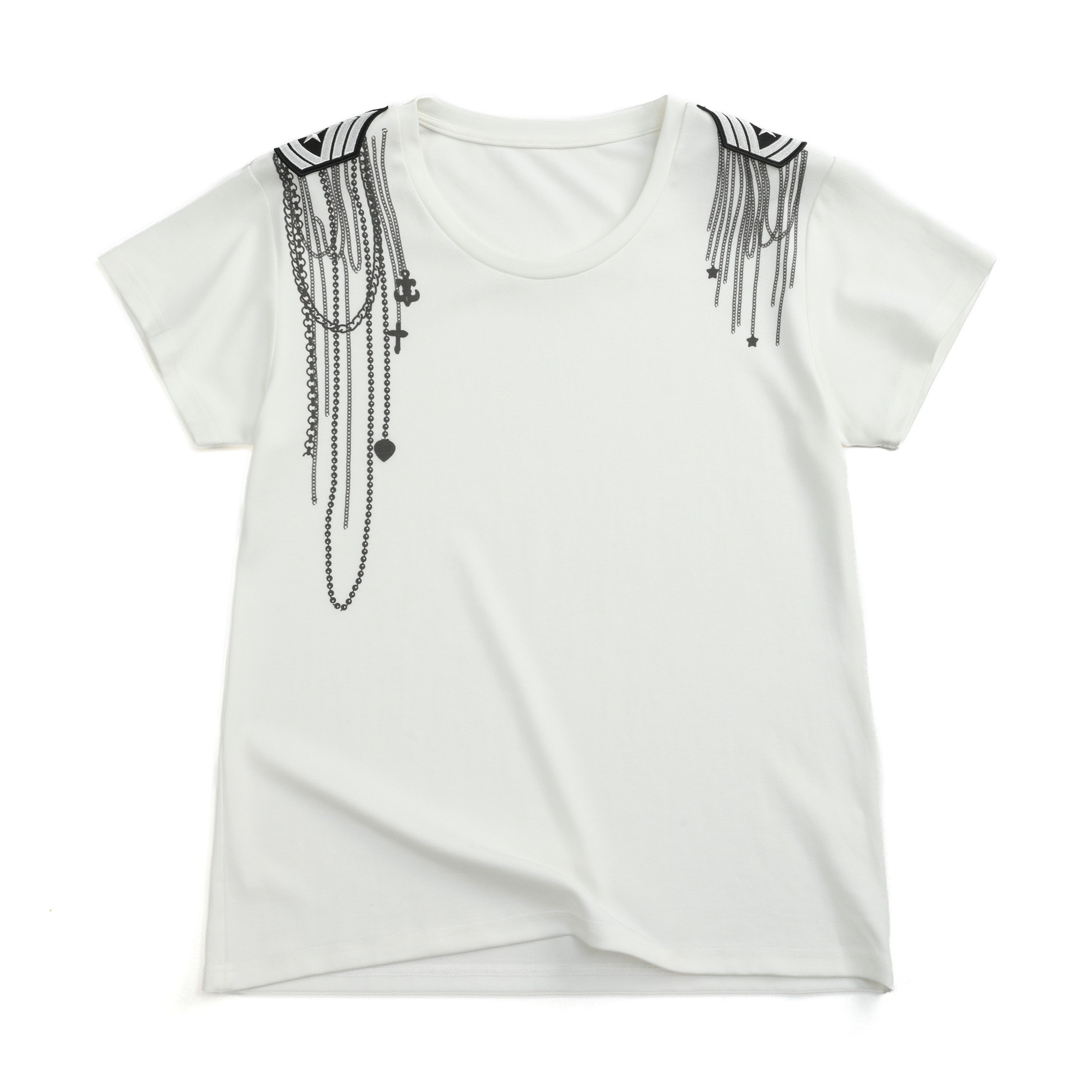 NumbAsia_Shoulder_Chain_Cross_Print_Embroidered_Wide_Neck_Women's_Short_Sleeve_T-shirts_1020705411581_MISSTT