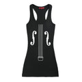 NumbAsia_Silver_Violin_Print_Slim_Breathable_High_Stretch_Women's_Cotton_Tank_Tops_1020694943322_MISSTT