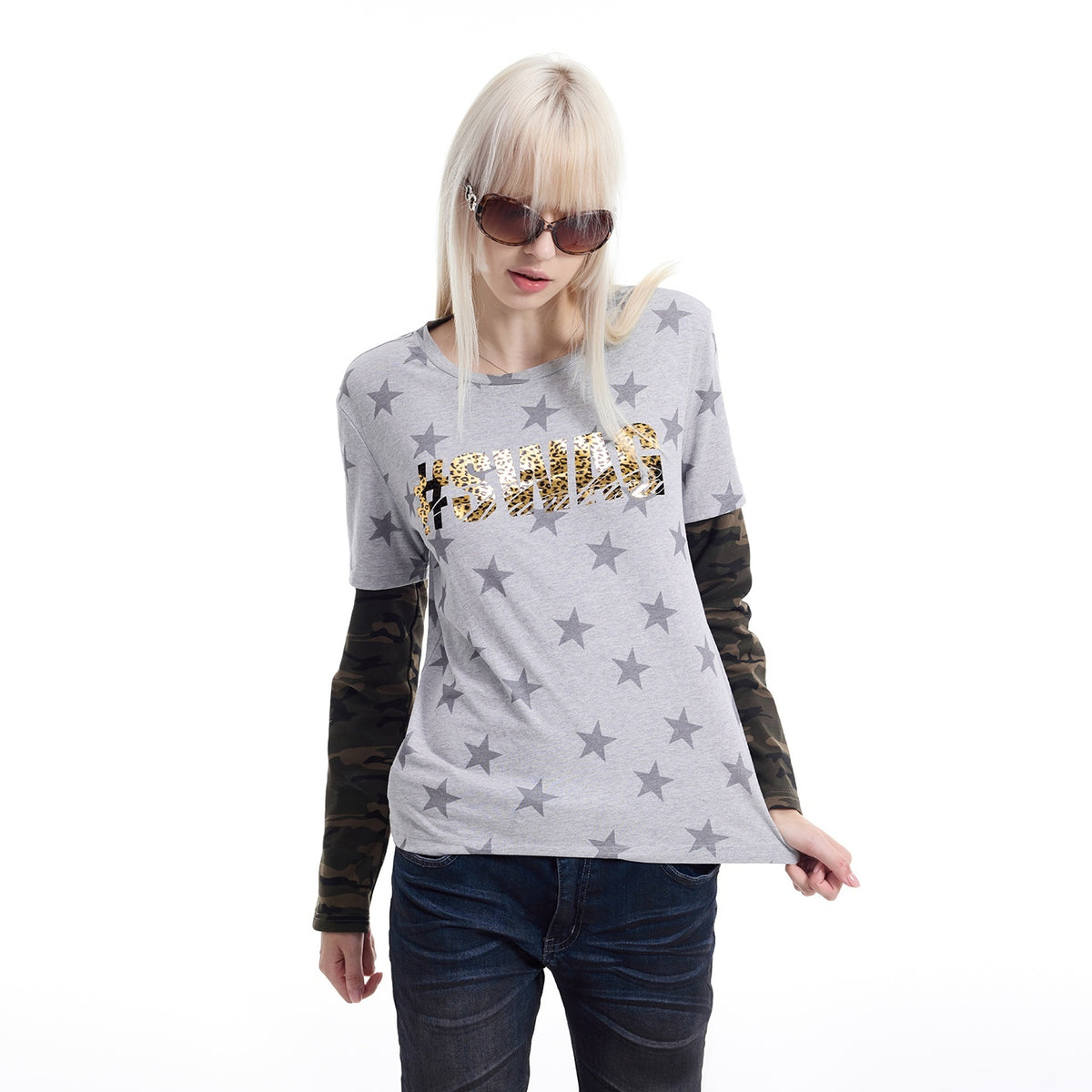 NumbAsia_Star_Camo_Foil_Leopard_Print_Women's_Cotton_Long_Sleeve_T-shirts_1065830249590_MISSTT