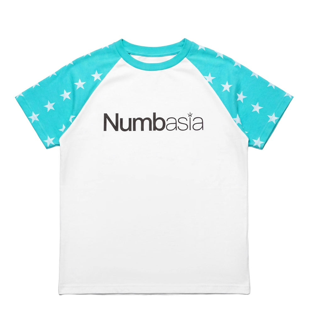 NumbAsia_Star_Rhinestone_Logo_Print_Raglan_Women's_Cotton_Blend_Short_Sleeve_T-shirts_1027875235470_MISSTT