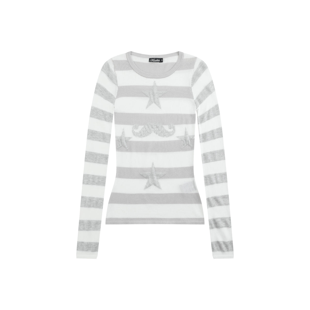 NumbAsia_Star_Striped_Spliced_Slim_Fit_Women's_Polyester_Long_Sleeve_T-shirts_1084077294916_MISSTT