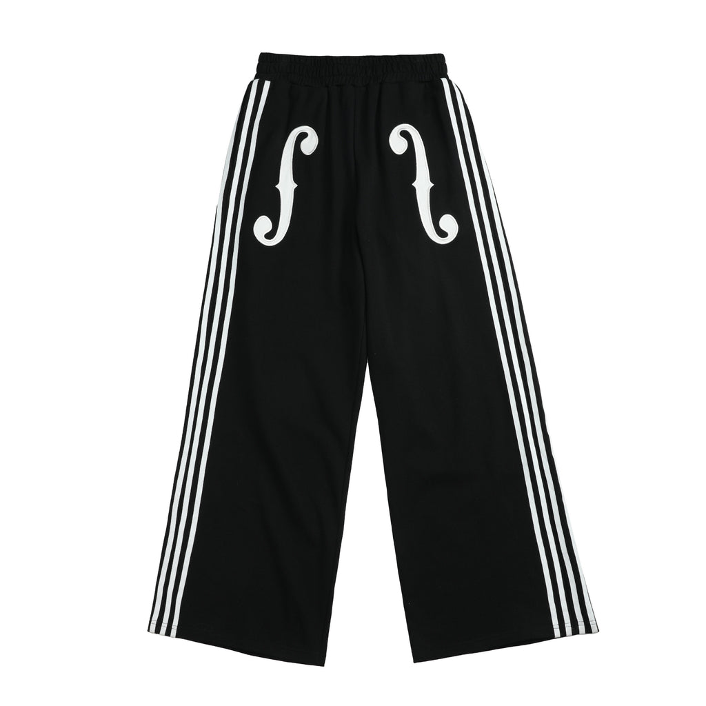 NumbAsia_Violin_Note_Applique_Embroidered_Striped_Women's_Cotton_Wide-leg_Pants_1021344310495_MISSTT
