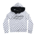NumbAsia_White_Polka_Dot_Glitter_Logo_Print_Fur_Trim_Women's_Cotton_Blend_Zip-up_Hoodies_1073839346589_MISSTT
