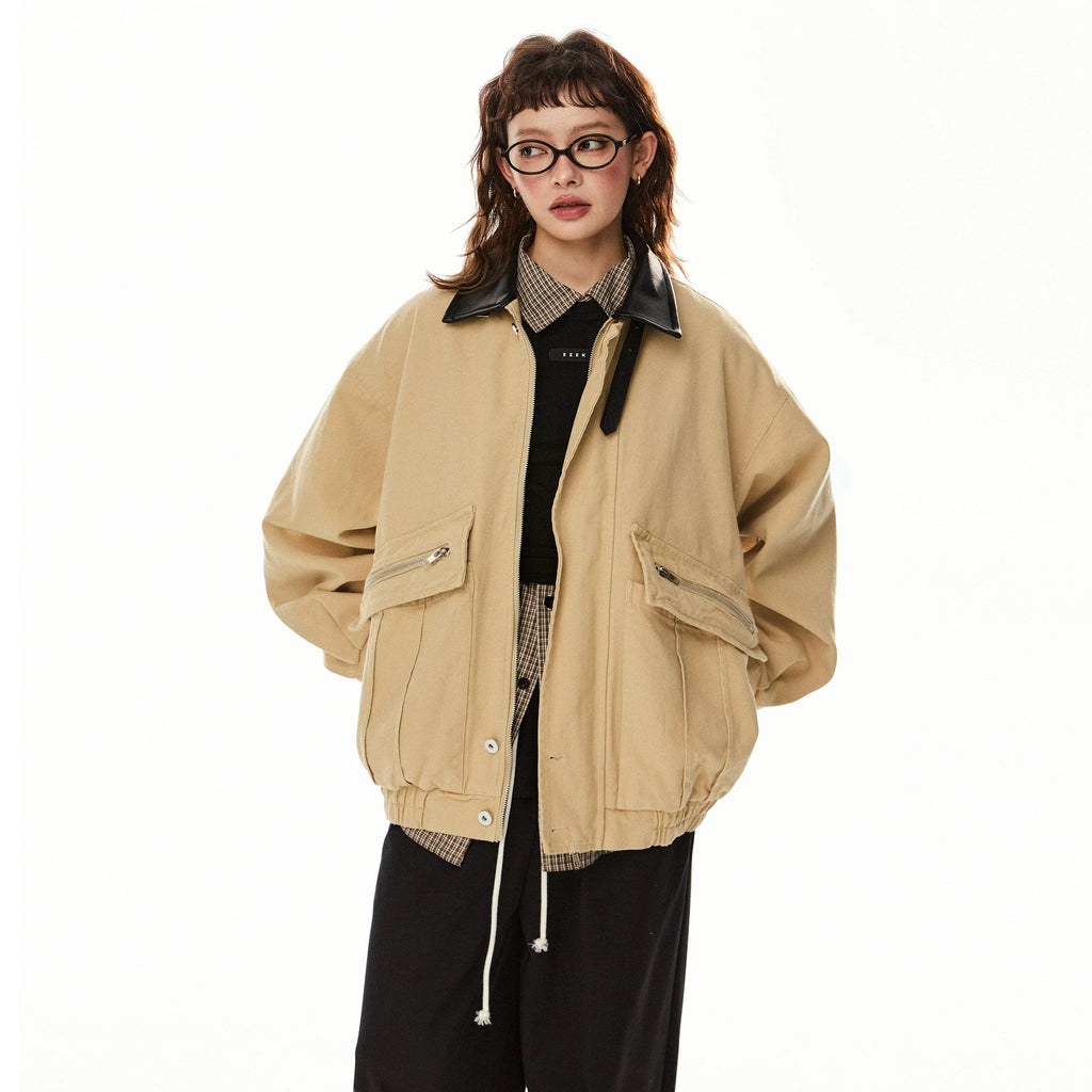 EZEK_Vintage_Barn_Large_Pocket_Zip_Collar_Women's_Cotton_Utility_Jackets_870778181221_MISSTT