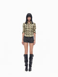TOOOLAZY_Khaki_Plaid_Double_Breasted_Waist_Cinching_Contrast_Trim_Women's_Shirts_1072042488411_MISSTT