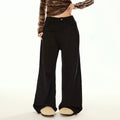 EZEK_Brown_Barn_Style_Button_Loose_Women's_Fleece_Lined_Wide-leg_Jeans_851120916001_MISSTT