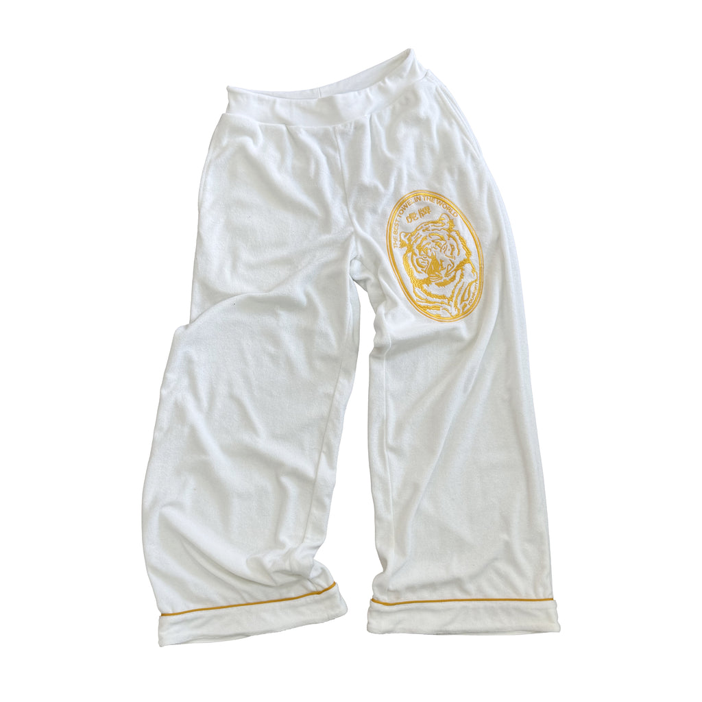 FOURFORTY_Tiger_Embroidered_Terry_Cloth_Straight_Leg_Women's_Cotton_Blend_Sweatpants_1030972731065_MISSTT
