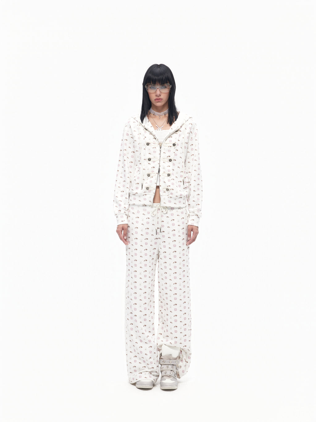 TOOOLAZY_Vintage_Retro_Double_Zipper_Slim_Fit_Butterfly_Women's_Cotton_Zip-up_Hoodies_1071059909044_MISSTT