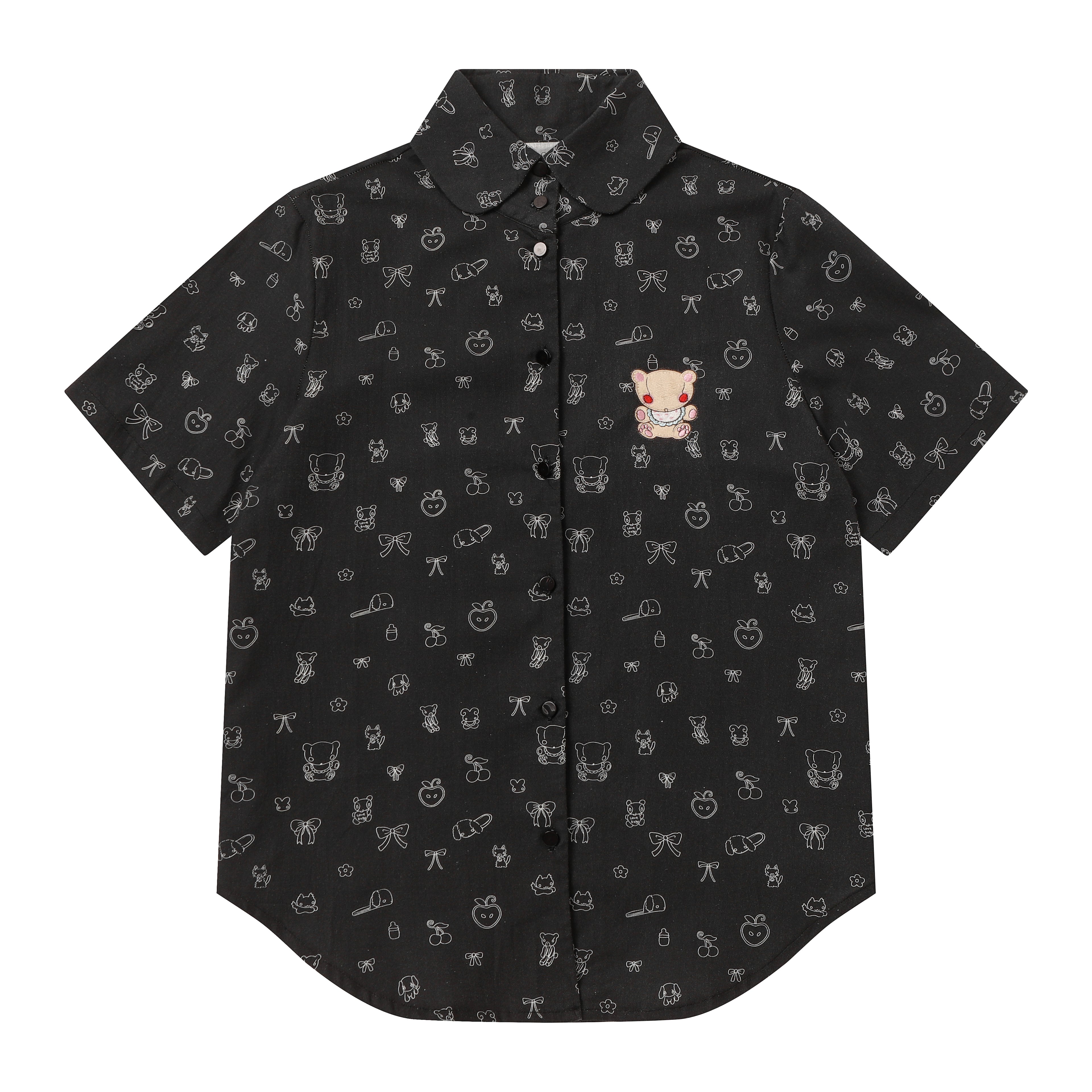 BlackBerry_Black_Bear_Slim_Fit_Japanese_Lapel_Short_Sleeve_Open_Women's_Shirts_1052938175657_MISSTT