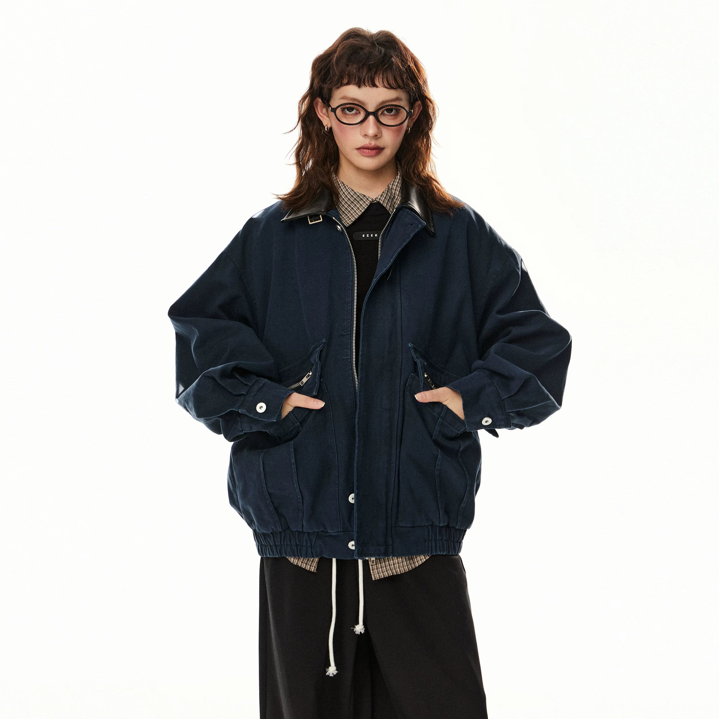 EZEK_Vintage_Barn_Large_Pocket_Zip_Collar_Women's_Cotton_Utility_Jackets_870778181221_MISSTT