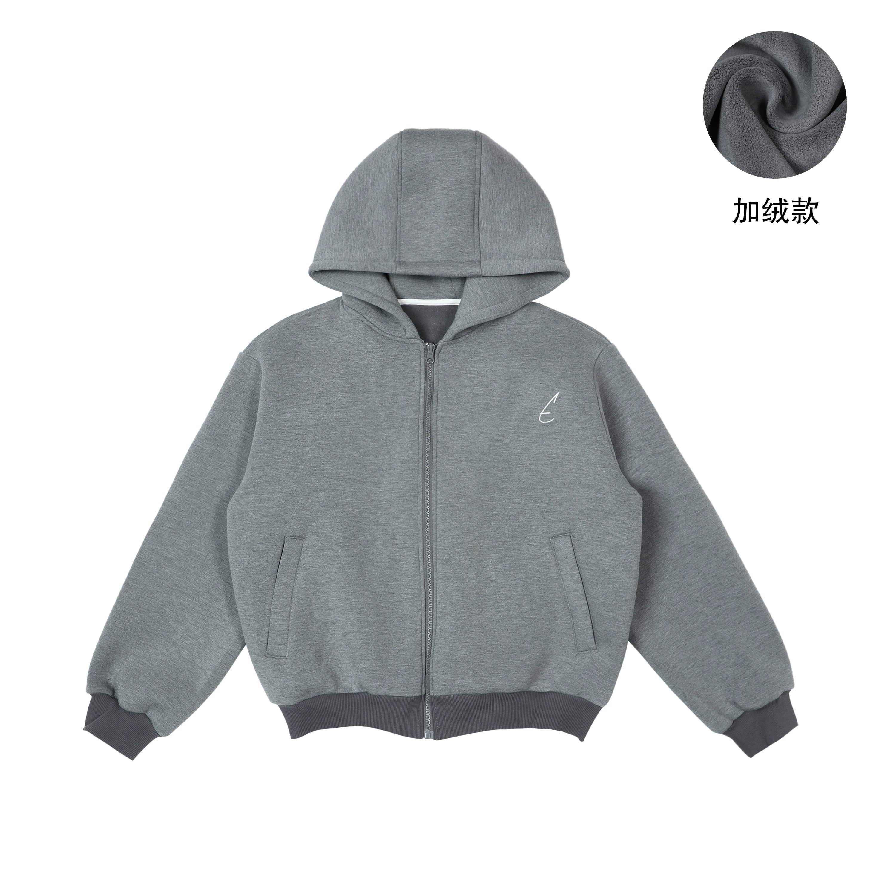 EZEK_Retro_Air_Layer_Loose_Letter_Print_Women's_Polyester_Blend_Zip-up_Hoodies_844157221592_MISSTT
