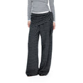 EZEK_Gray_Black_Striped_Layered_Knit_Pocket_Women's_Cotton_Blend_Palazzo_Pants_990585027054_MISSTT