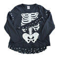 FOURFORTY_Skeleton_Floral_Lace_Trim_Women's_Cotton_Long_Sleeve_T-shirts_1030965443647_MISSTT