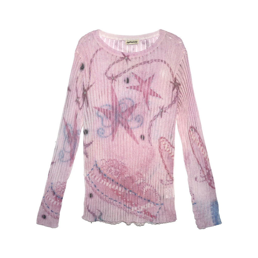 MOF_Cute_Bow_Print_Ribbed_Women's_Lightweight_Knit_Long_Sleeve_T-shirts_979536397106_MISSTT