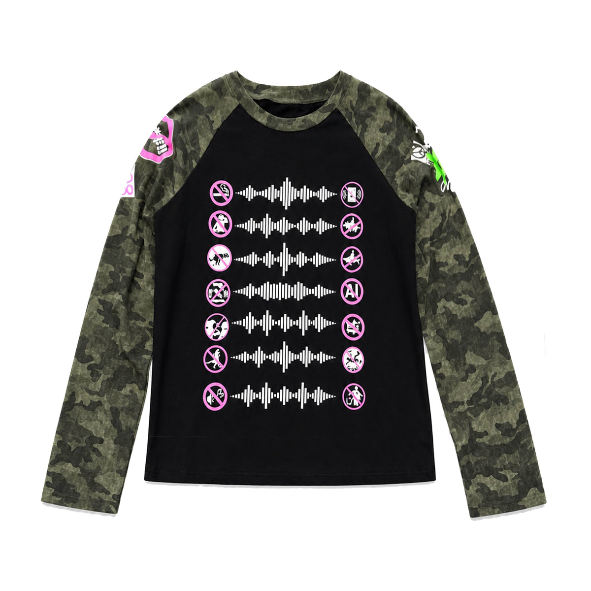 PAIKI_Camouflage_Embossed_Print_Raglan_Rock_Women's_Cotton_Long_Sleeve_T-shirts_1072135663871_MISSTT