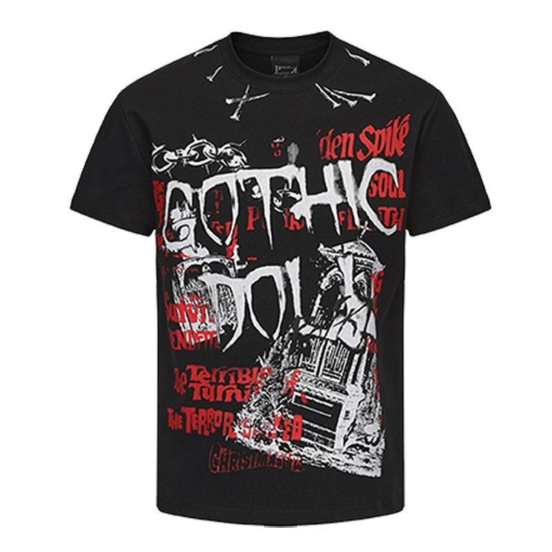 PAIKI_Cooling_Cotton_Relaxed_Letter_Print_Youth_Rock_Unisex_Short_Sleeve_T-Shirts_MISSTT