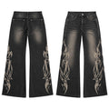 PAIKI_Flame_Print_Studded_Washed_Distressed_Low_Rise_Women's_Denim_Straight_Jeans_1081419604946_MISSTT
