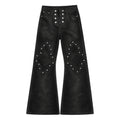 PAIKI_Geometric_Rivet_Coated_High_Waist_Women's_Slim_Fit_Bootcut_Jeans_1079071694674_MISSTT