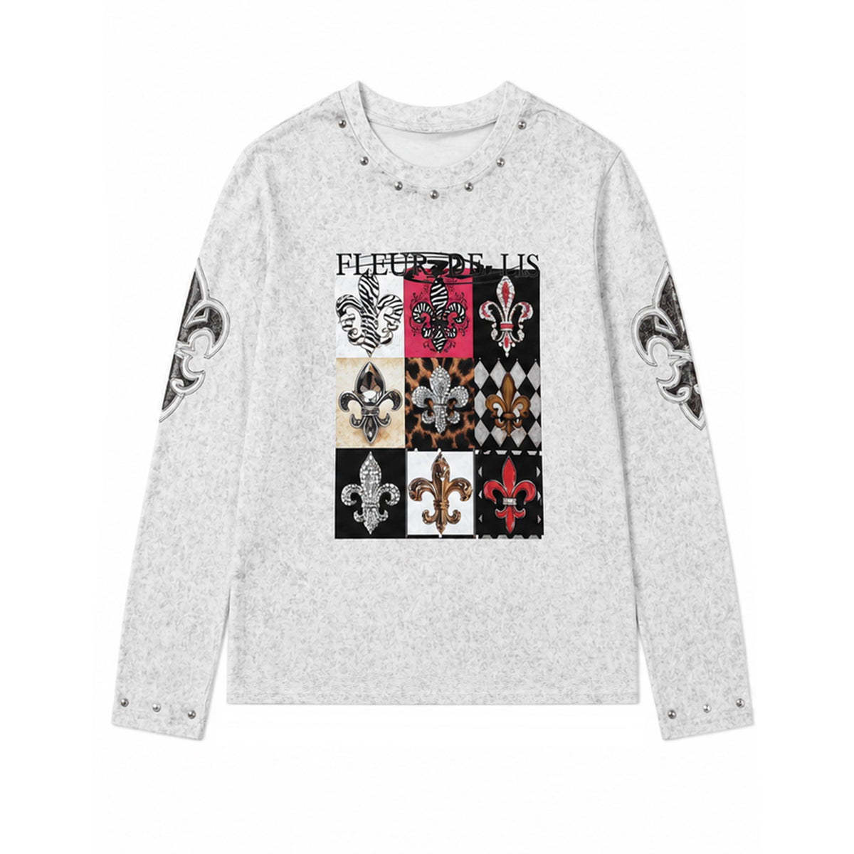 PAIKI_Iris_Checkered_Print_Washed_Women's_Cotton_Long_Sleeve_T-shirts_1080416865755_MISSTT