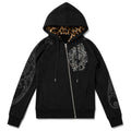 PAIKI_Leopard_Print_Rhinestone_Graphic_Women's_Cotton_Zip-up_Hoodies_1079042342157_MISSTT