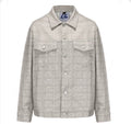 PAIKI_Loose_Fit_Suede_Printed_Logo_Unisex_Raglan_Lapel_Grey_Pockets_Casual_Jackets_MISSTT