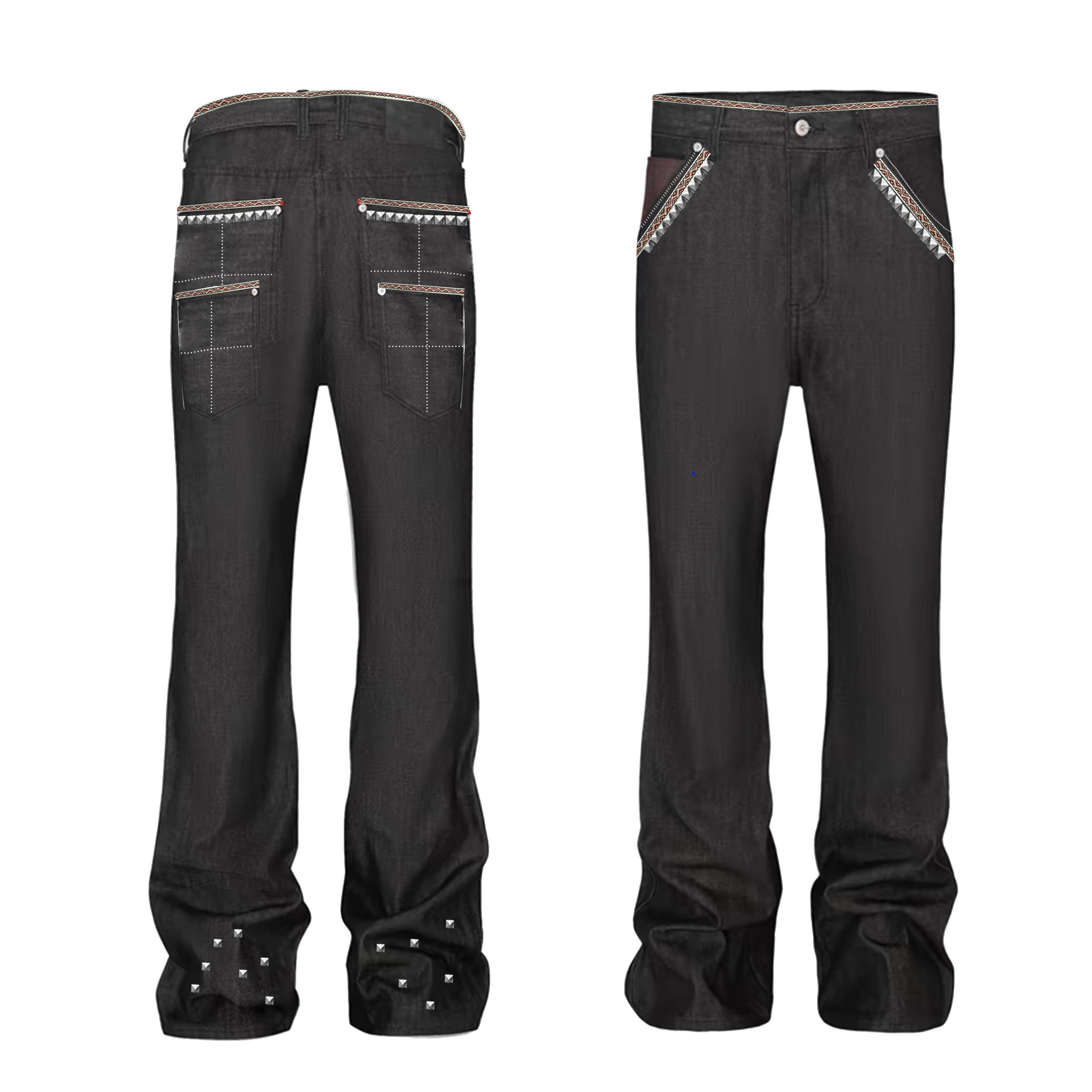 PAIKI_Metal_Beaded_Mid_Rise_Loose_Denim_Micro_Stretch_Unisex_Flare_Jeans_MISSTT