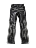 PAIKI_Metallic_Sequin_Embroidered_Low_Rise_Slouchy_Zip_Women's_Faux_Leather_Straight-leg_Pants_1069547424192_MISSTT
